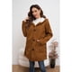 thumbnail image 3 of Abrigo Mujer Largo Formal Excelente Calidad 7591, 3 of 4