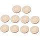 thumbnail image 2 of 10 Piezas De Rodajas De Madera Natural DIY Manualidades Círculos Redondos De Madera Con Diámetro De Corteza De árbol 7-8cm, 2 of 5