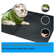 thumbnail image 3 of Tapete Para Gato Arenero 75x55cm Alfombra Caja De Arena Gato Color Negro, 3 of 3