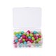 thumbnail image 5 of Pinzas redondas multicolores de 100 piezas Pinzas para chinchetas de oficina, 5 of 5