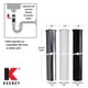 thumbnail image 4 of Tubo de lavabo Plumb Pak PP905 W, 3,8 cm de diámetro x 15 cm de largo, PVC, blanco, 4 of 5