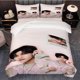 thumbnail image 1 of 3pcs NA JAEMIN Three-Sequential Photo Shoot K-Style Printed Bedding Set Soft Duvet Cover and Two Pillowcases, 1 of 5
