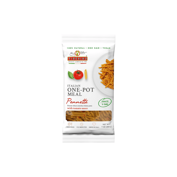 Pasta Pennette Salsa de Tomate Tiberino 1 x 200 gr