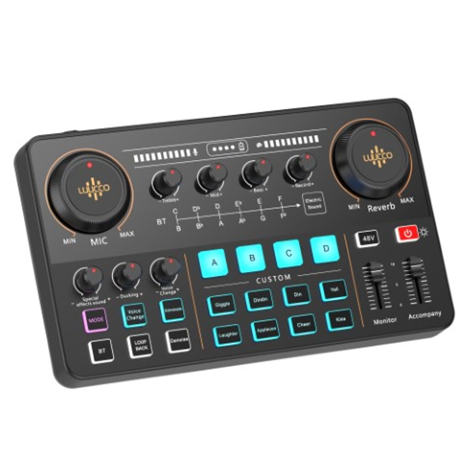 Luucco - Mezclador De Audio Para Transmision Mi-2