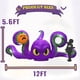 thumbnail image 3 of Pulpo inflable para decoración de Halloween UniqSeason de 12 pies con LED, 3 of 6
