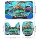 thumbnail image 3 of Set de Cortina de Baño Desmarcar Mighty MonsterWheelies 4 Piezas, 3 of 6