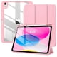 thumbnail image 1 of Funda TimoVo para iPad 11.ª generación de 11 pulgadas 2025 con soporte para lápices, color rosa, 1 of 8