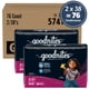 thumbnail image 2 of Ropa interior para orinar la cama GoodNites para niñas, talla S/M, 43-68 libras, 76 quilates, 2 of 9