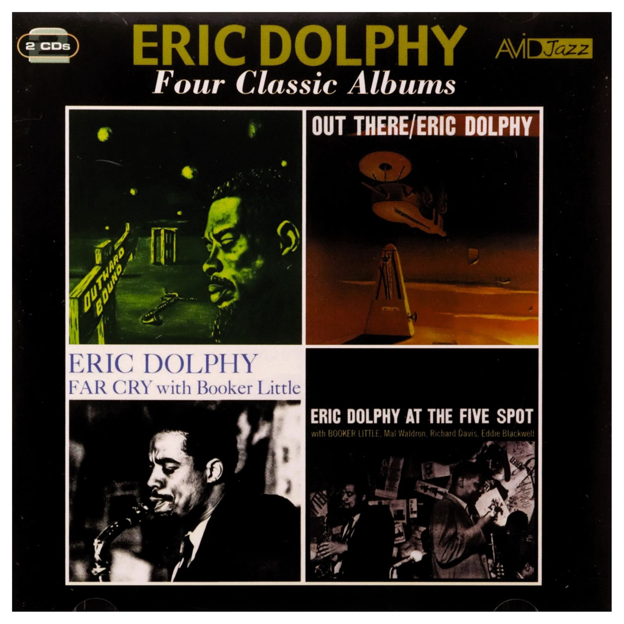 Álbumes Clásicos De Cd Avid 4: Outward Bound/out There/far Cry/at The Five Spot
