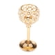 thumbnail image 3 of Candelabro De Cristal Candelabro Candelabro Centro De Mesa Banquete Dorado 16.5cm, 3 of 5