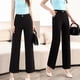 thumbnail image 1 of Pantalones Eadodo Pierna Recta Negro Mujer, 1 of 7
