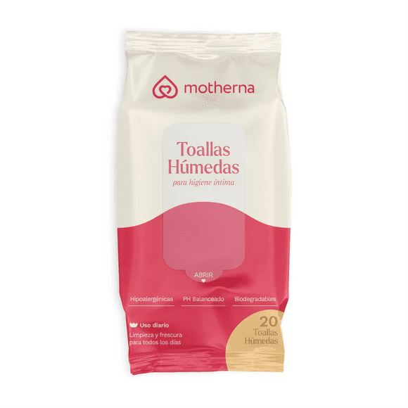 Toallas húmedas íntimas Motherna 20 uns