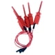 thumbnail image 2 of 5 Piezas Analizador Lógico Cable Sonda Prueba Gancho Gancho Línea 20cm Rojo, 2 of 5