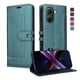 thumbnail image 1 of Premium Wallet Case for Xiaomi Poco X7 Pro 5G with Card Slots & Kickstand, Flip Cover Green, 1 of 6