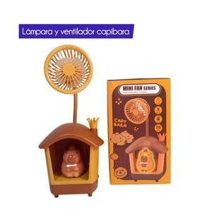Total Upgrate - Mini Ventilador Escritorio Usb Tematica Capibara Infantil
