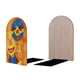 thumbnail image 2 of Dibujos Animados de Tobee Sujetalibros decorativos temáticos, tope para estantería con base antideslizante, uso dual para hogar y oficina - 2 piezas, 2 of 6