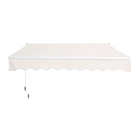 Vincenzi - Toldo Con Brazo Retractil Terrazas 4X2.5 Mts Blanco