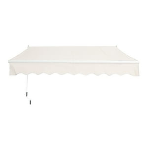 Vincenzi - Toldo Con Brazo Retractil Terrazas 4X2.5 Mts Blanco
