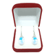 thumbnail image 3 of Aros De Plata 925 Cristal Swarovski Gota Aurora Boreale #7, 3 of 3