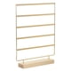 thumbnail image 2 of Soporte De Exhibición De Pendientes De 5 Niveles, Base De Madera, Suministros De Adorno, Estante Colgante Para Tienda, Dorado, 2 of 4