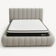 thumbnail image 2 of Cama Nube 2 Plazas Gris Claro Perla+ Colchón 2P Mery Desing 30CM + 2 Almohadas Masel, 2 of 7