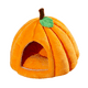 thumbnail image 1 of Cama Para Gatos Con Fondo Antideslizante, Cómoda Cueva Para Gatos Semicerrada Para Conejo, Gatito, Naranja, 1 of 5
