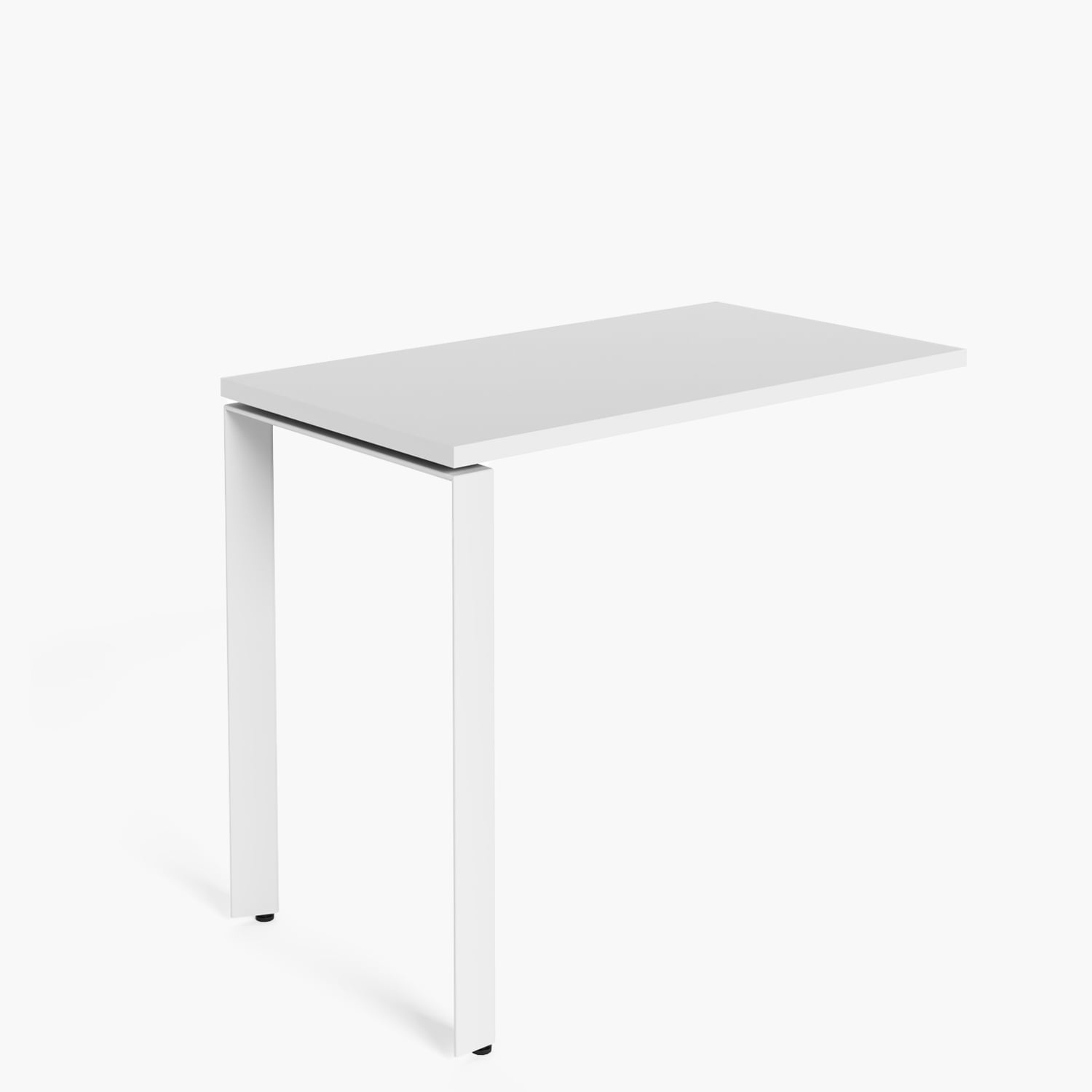 Form Office - Lateral Para Escritorio Space 50x90 Blanco