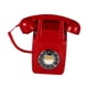 thumbnail image 4 of Teléfono Fijo Retro De Pared, Tipo Antiguo, Teléfono Comercial Con Cable, Color Rojo, 4 of 5