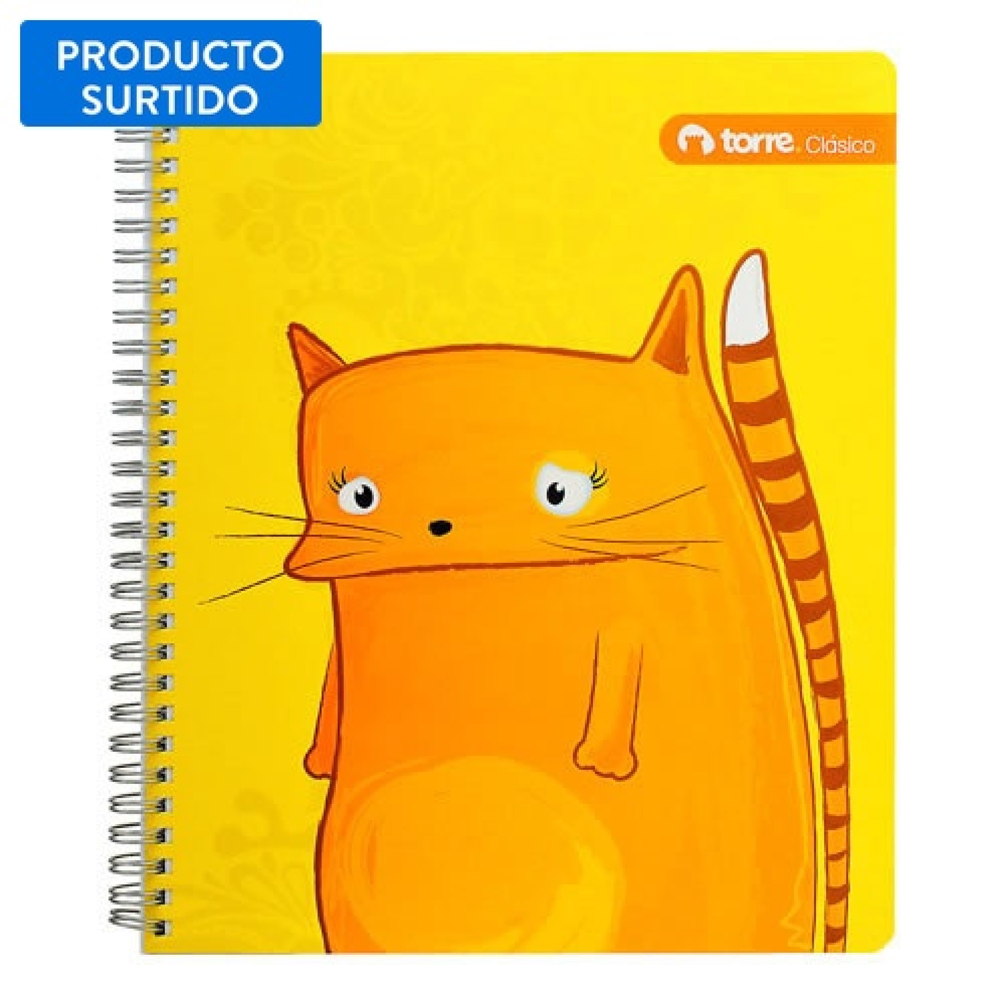Cuaderno Clásico Torre 100 Hojas, Producto Surtido