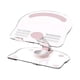 thumbnail image 4 of Soporte Ajustable Para Tableta Soporte De Escritorio Para Dispositivos Electrónicos Teléfonos Inteligentes Rosa, 4 of 5