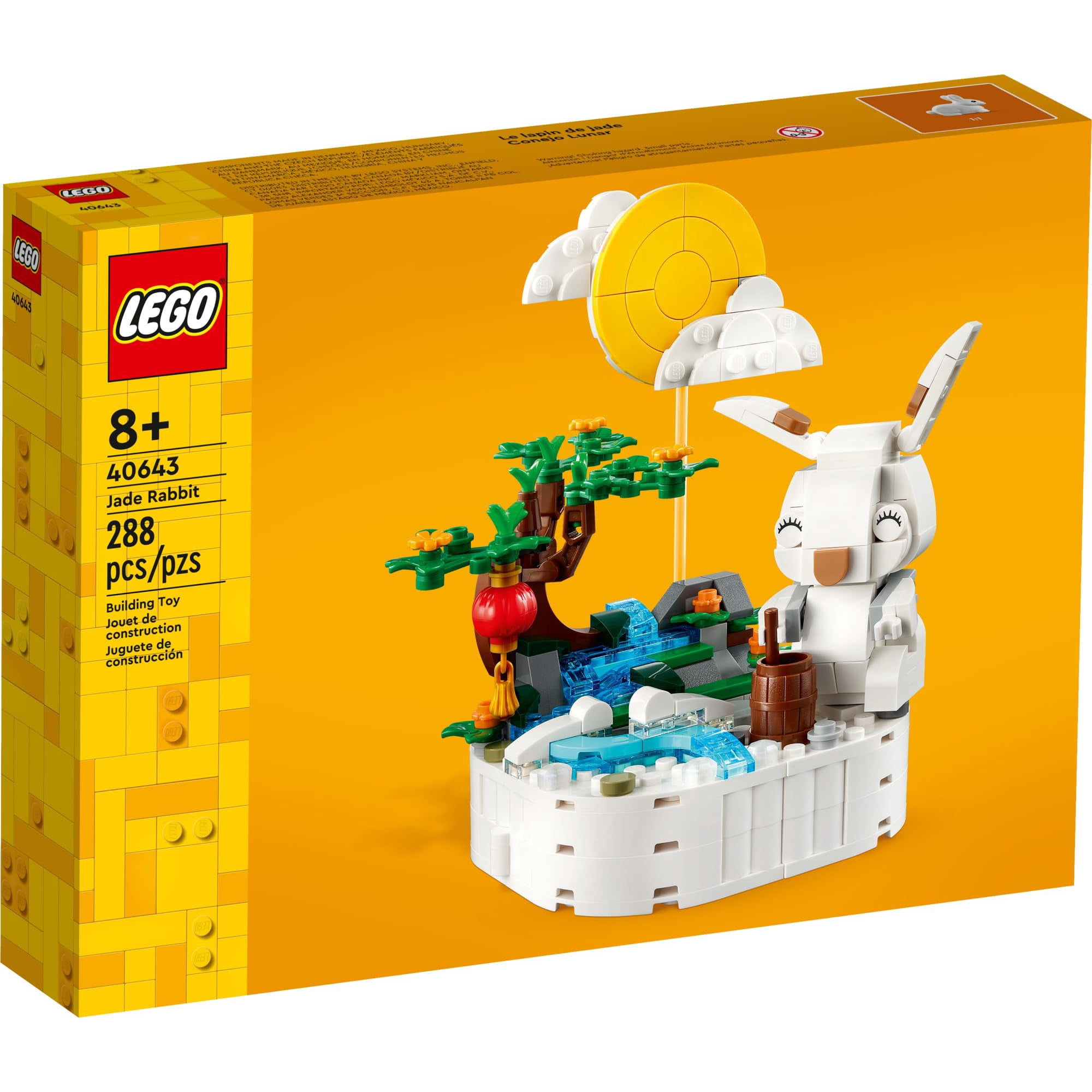 Set De Juguetes De Construcción Lego Jade Rabbit 40643 Para Niños Mayores De 8 Años