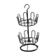 thumbnail image 5 of Zapatero Giratorio Multiusos Para Lavadero, Hogar, Balcones Al Aire Libre, Negro, 2 Niveles, 5 of 5