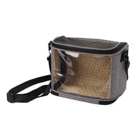 Ioensy - Bird Parrot Carrier Bag Bolsa De Viaje Transparente Y Transpirable Para Mascotas Para Conejo Gris