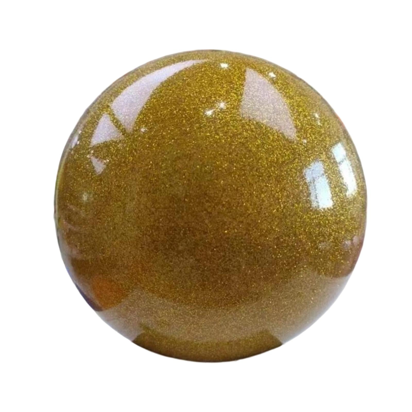 Magideal - Pelota De Gimnasia Rítmica Para Prácticas De Core Técnica Y Danza Material Pvc Con Agarre Cómodo Para Ejercicios De Estabilidad Adecuada Para Niños En Oro
