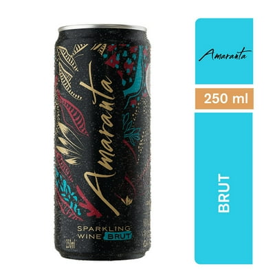 Espumante Brut 12° Lata 250 Cc Amaranta
