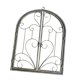 thumbnail image 3 of Marco De Ventana Arqueado Con Pergamino De Metal Para Decoración De Pared, Imitación óxido, Para Puerta De Entrada De Jardín., 3 of 5