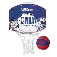 Wilson - Tablero De Basketball De Puerta Nba Mini Hoop Team 28,5 X 24 Cm
