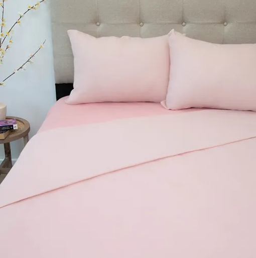 Genérico - Sabana Polar Termica 2 Plazas Doral Color Rosa