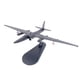 thumbnail image 1 of 1:144 modelo de avión de reconocimiento U2 con soporte, para colección o adornos de regalo coleccionables de decoración de exhibición, alta simulación, 1 of 5
