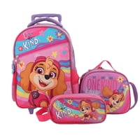 Set Bts Con Ruedas 3 Piezas Paw Patrol Niña