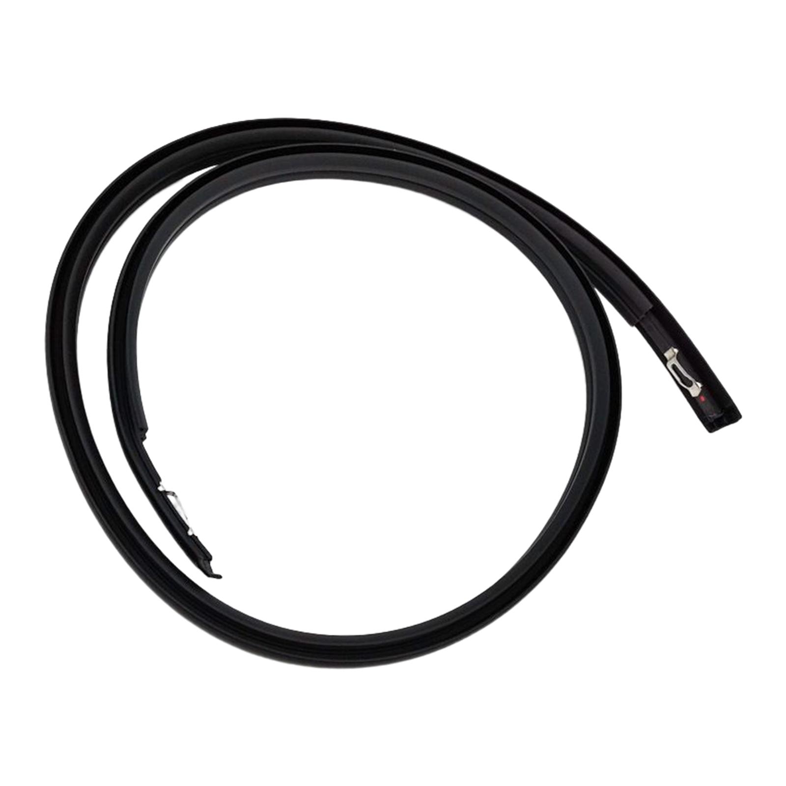 Magideal - Embellecedores De Moldura De Techo De Coche, Tira De Sellado De Techo, Correa De Sellado De Tira De Goma Para Repuesto Para 2012-15