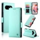 thumbnail image 1 of Funda Cartera Magnética con Tarjetas y Soporte para Google Pixel 10A Verde, 1 of 6