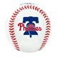 thumbnail image 2 of Pelota de béisbol oficial Rawlings MLB Philadelphia Phillies con logo del equipo, 2 of 7