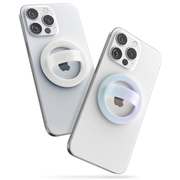 Soporte magnético con empuñadura para teléfono, paquete de 2 unidades para iPhone con MagSafe