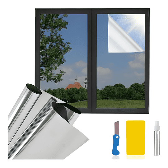 Genérico - Vinilos Para Ventanas Con Efecto Espejo Lámina #1