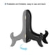 thumbnail image 4 of Uxcell 9" Soporte de Placa de Caballete, Soporte de Exhibición Plegable de Madera Negro para Marco de Imagen Decorativo, 1 Paquete, 4 of 7