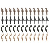 Magideal - Tallos De Calabazas Artificiales, Accesorios Para Hacer Calabazas, Mango De Calabaza Diy, Decoración Artesanal De Calabazas, Tallos De Calabaza Diy De 4 Tipo