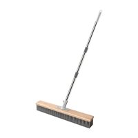 Magideal - Cepillo De Alambre De Acero Inoxidable Para Fregar, Cepillo Para Terrazas, Cepillo Para Pisos, Antimusgo, Cerdas Metálicas, Para Bañeras, Azulejos, Es