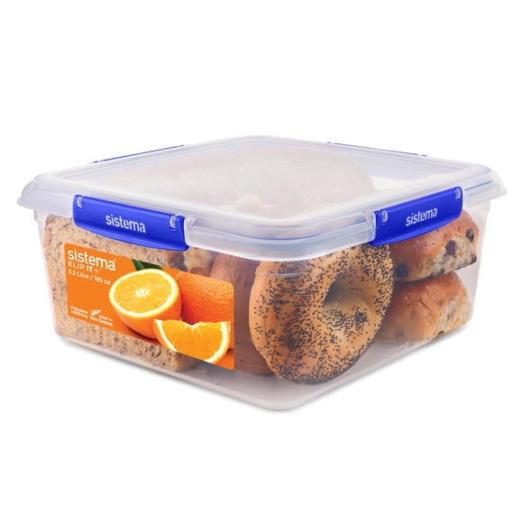 Sistema KLIP IT PLUS 5,5 L de Almacenamiento de Alimentos con Tapa Hermética
