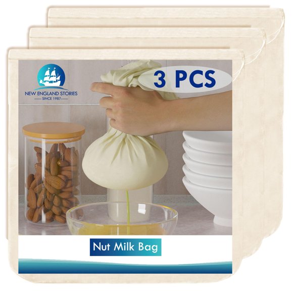 Colador de alimentos New England Stories 35 cm algodón 3 unidades